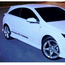 Пороги, тюнинг «GT» (Глобал Тюнинг) Opel (Опель) Astra H (Астра 3D)